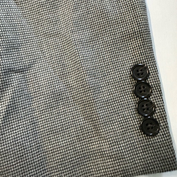Ralph Lauren blade sports coat size 42R  2 button front, black and‎ gray plaid - Picture 9 of 13